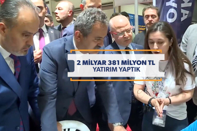 Millî Eğitim ile Gençlik ve Spor Bakanlığı'nın Bursa yatırımları