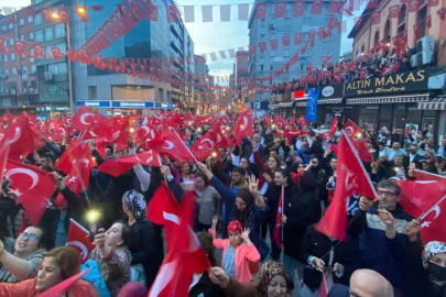 Cumhurbaşkanı Erdoğan'ın seçim zaferi tüm yurtta coşkuyla kutlanıyor