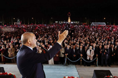 Erdoğan'dan Cumhurbaşkanlığı Külliyesi'nde tarihi konuşma