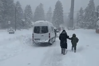 Uludağ'da zor anlar