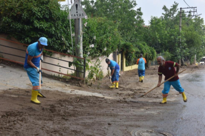 Yıldırım'da yağmur mesaisi