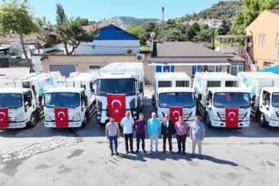 Mudanya’da temizlik filosu yeni araçlarla güçlendi