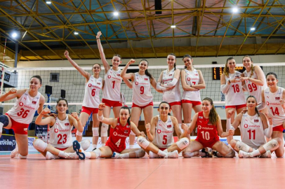 U18 Kadın Voleybol Milli Takımı, Litvanya’yı 3-1 mağlup etti