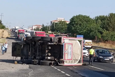 Korkutan kazada facianın eşiğinden dönüldü