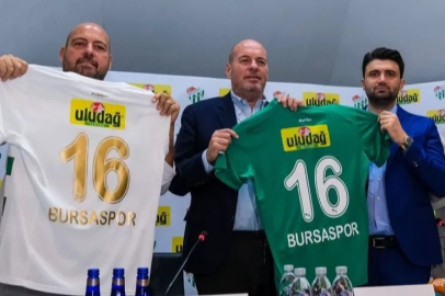 Bursaspor’un sırt sponsoru Uludağ İçecek oldu