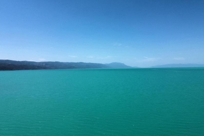 Maldivler değil İznik Gölü..