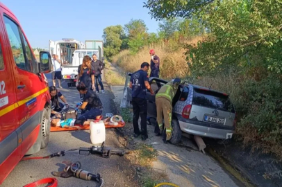 Bursa'da feci kaza:1 ölü, 2'si ağır 3 yaralı