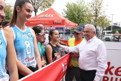 Başkan Şadi Özdemir, 'Eker I Run' heyecanına ortak oldu