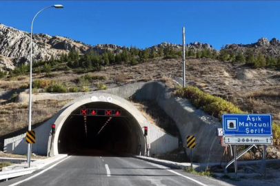 Aşık Mahzuni Şerif Tüneli açılıyor