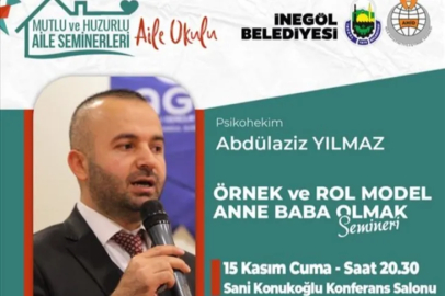 Psikohekim Abdülaziz Yılmaz İnegöllülerle Buluşuyor