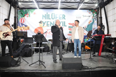 Nilüfer’de Yeni Yıl Festivali’nde eğlence ve alışveriş bir arada