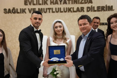 Osmangazi’de 1 yılda 6 bin 636 nikah kıyıldı